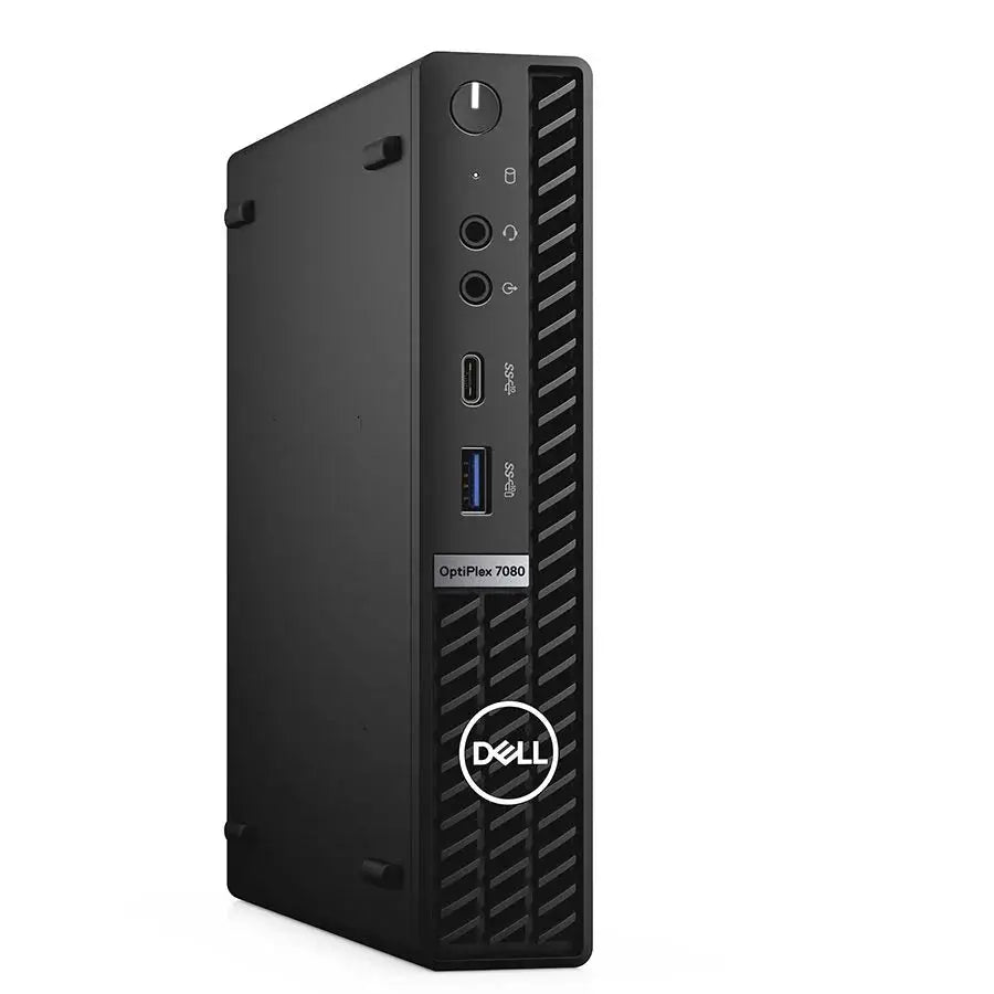 Mini PC Dell Optiplex 7080 MFF con Intel Core i5-10500T, design compatto e porte frontali USB e audio per uso professionale Mini PC Dell Optiplex 7080 MFF con Intel Core i5-10500T, design compatto e porte frontali USB e audio per uso professionale